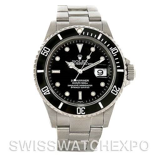 Rolex Submariner Stainless Steel 16610 | SwissWatchExpo