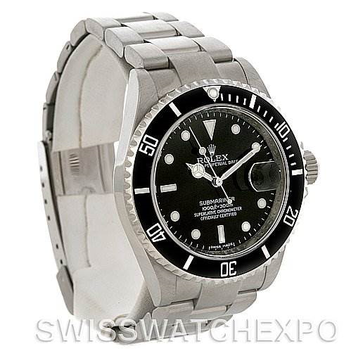 Rolex Submariner Date Steel Watch 16610 Year 2008 SwissWatchExpo