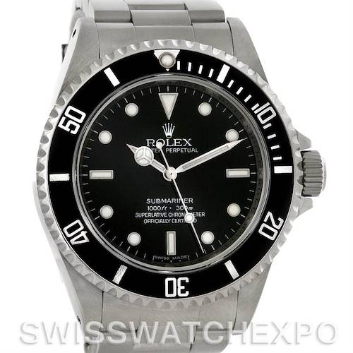 Photo of Rolex Submariner Mens Steel Non-Date Watch 14060