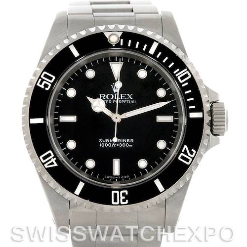 Photo of Rolex Submariner Mens Steel Non-Date Watch 14060