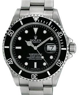 Photo of Rolex Mens Ss Submariner Watch 16610  "m" Serial