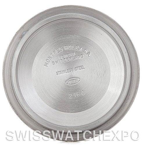 This image shows the inside case back for a Rolex Submariner 16610 Men's Stainless Steel Black Dial 16610 Men's Stainless Steel Black Dial watch.