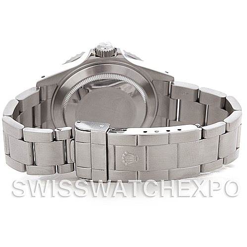 This image shows the back view and bracelet of the Rolex Submariner 16610 Men's Stainless Steel Black Dial 16610 Men's Stainless Steel Black Dial watch.