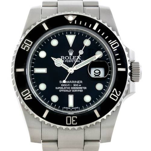 Photo of Rolex Submariner Mens Steel Date Watch 116610