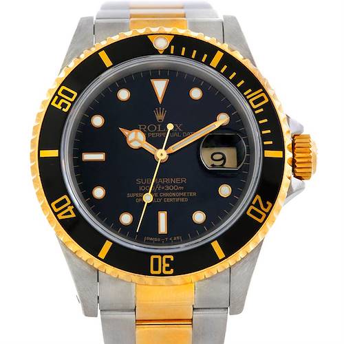 Photo of Rolex Submariner Steel and Yellow Gold 16613 Watch