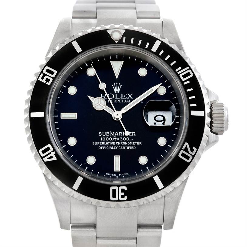 rolex submariner mens watch 16610