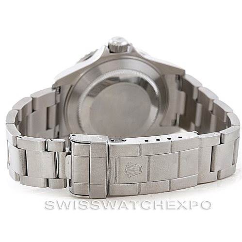 The image shows the back view of a Rolex Submariner 16610 Men's Stainless Steel Black Dial 16610 Men's Stainless Steel Black Dial, focusing on the bracelet and clasp.