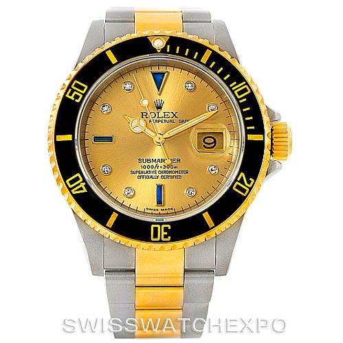 Rolex Submariner Steel and Gold (two tone) 16613 | Stock 7769