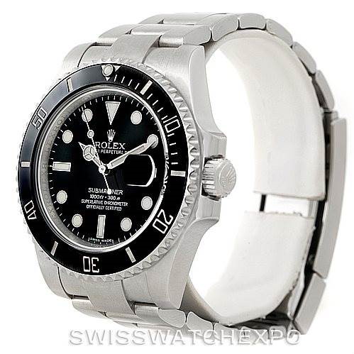 Rolex Submariner Mens Steel Date Watch 116610 SwissWatchExpo