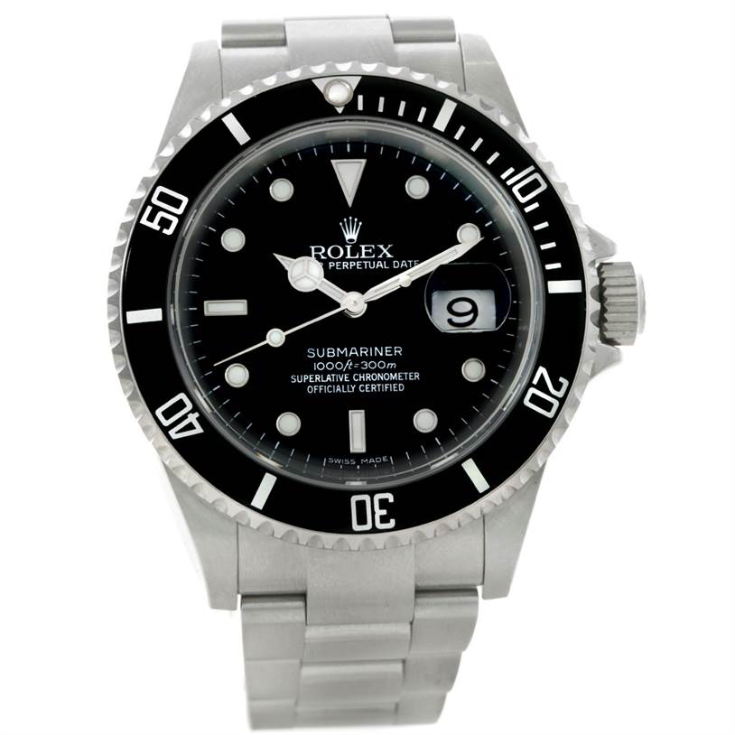 rolex submariner mens watch 16610