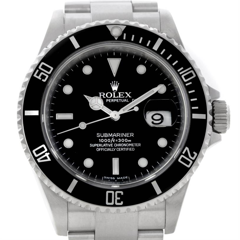 rolex submariner mens watch 16610