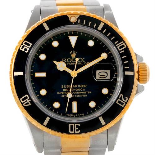 Photo of Rolex Submariner Steel and 18K Yellow Gold Watch 16803