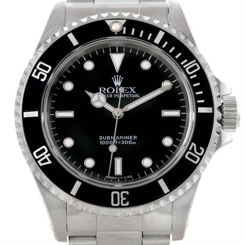 Photo of Rolex Submariner Mens Stainless Steel Non Date Watch 14060