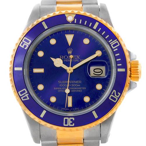 Photo of Rolex Submariner Steel and 18K Yellow Gold Watch 16803