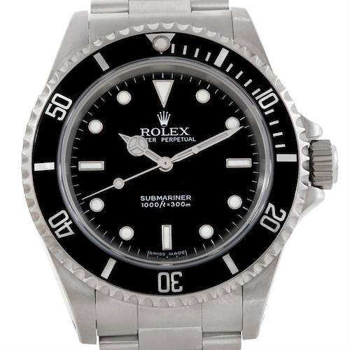 Photo of Rolex Submariner Mens Stainless Steel Non Date Watch 14060