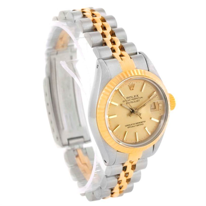 Rolex Datejust Ladies Steel 18k Yellow Gold Automatic Watch 6917 ...