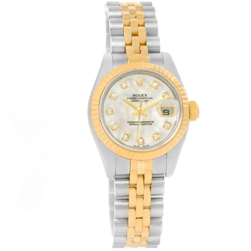 rolex mop datejust