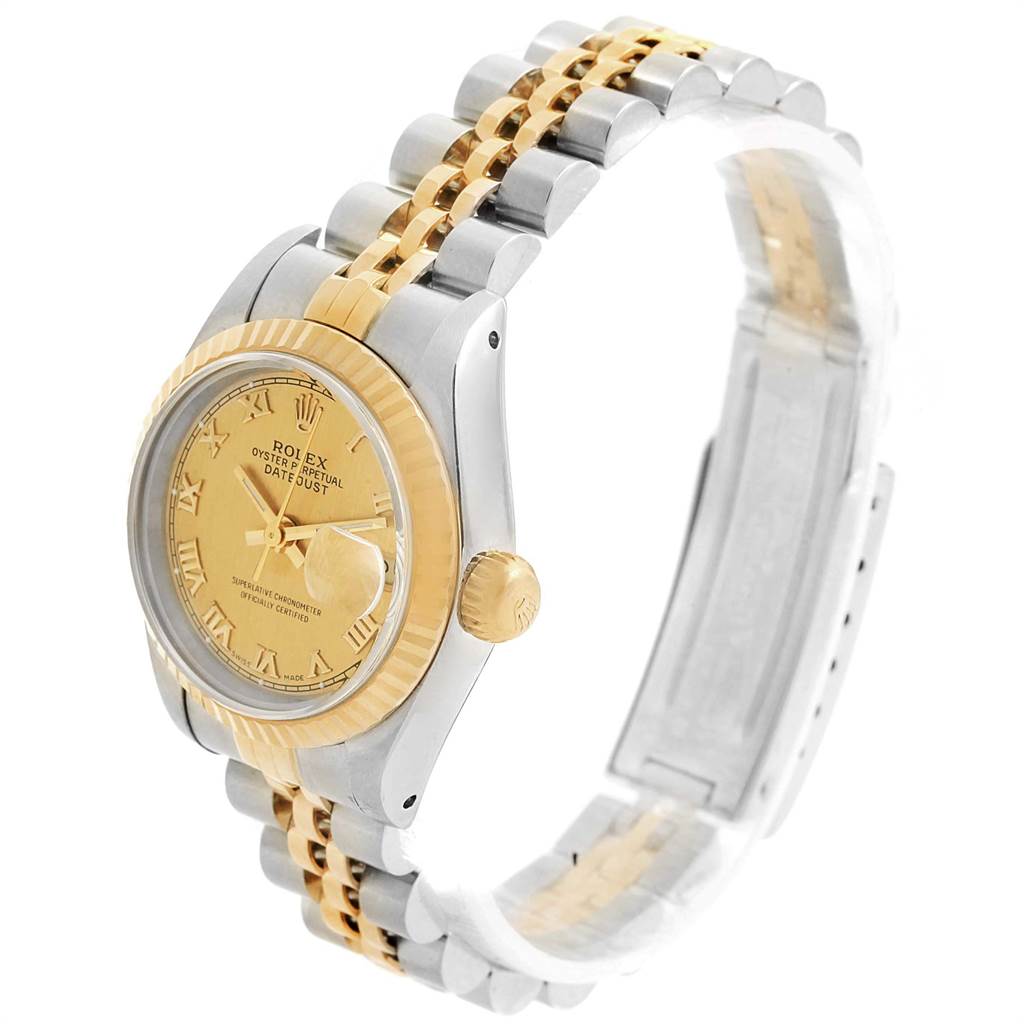Rolex Datejust 26 Steel Yellow Gold Roman Dial Ladies Watch 69173 ...