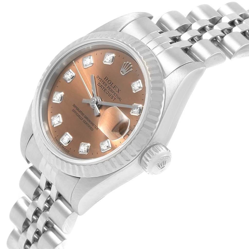 rolex datejust salmon
