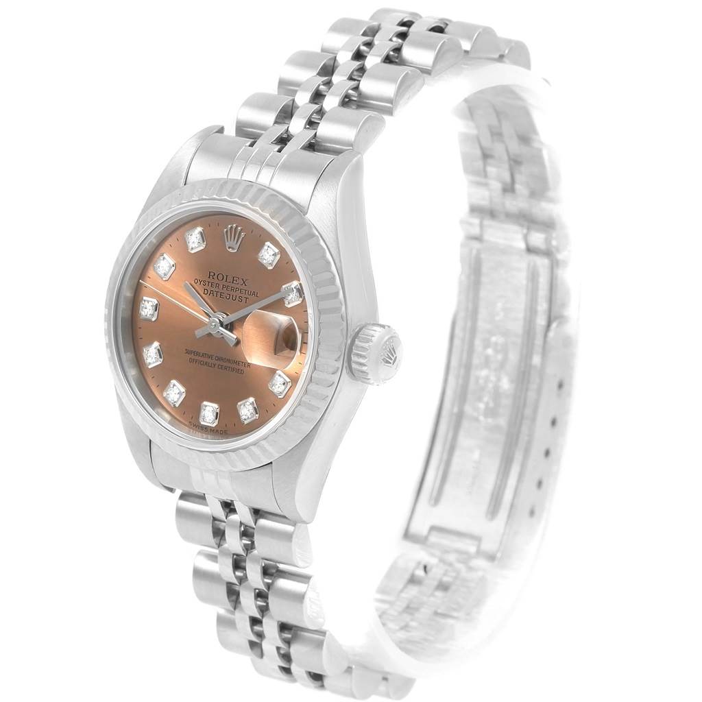 rolex datejust salmon