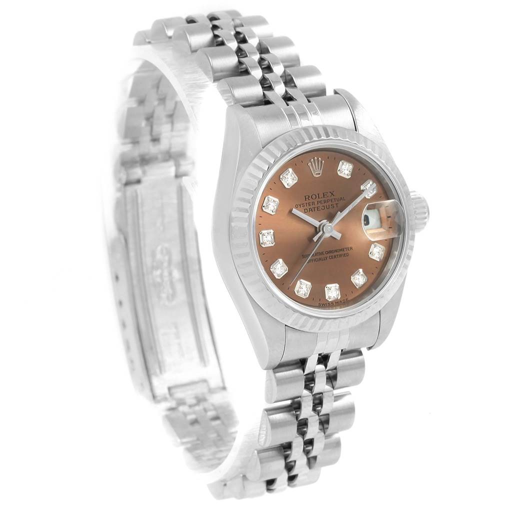 rolex datejust salmon