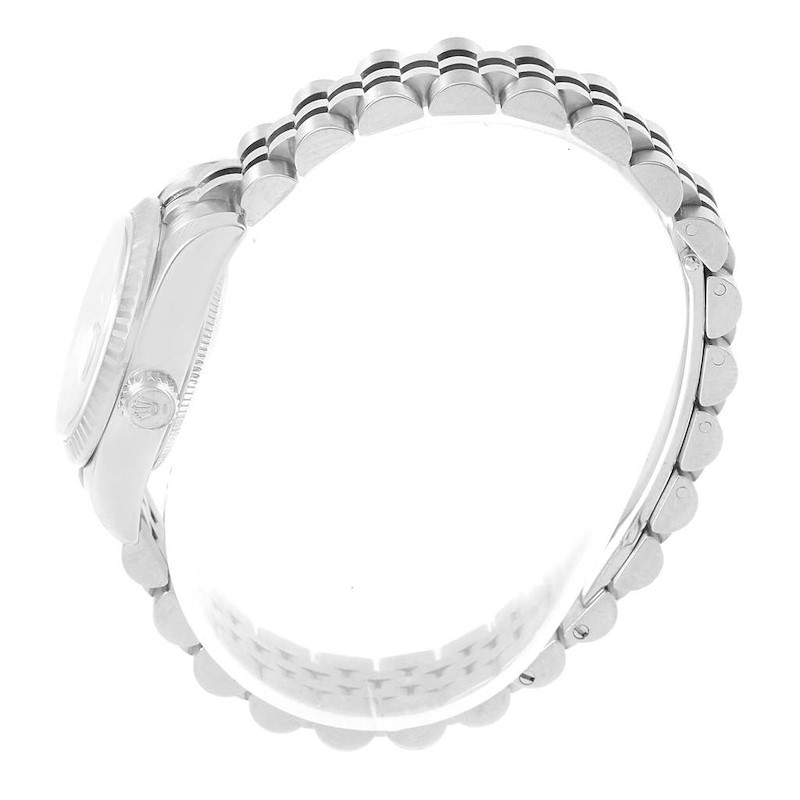 Rolex Datejust 26 Steel White Gold Oyster Bracelet Ladies Watch 179174 ...