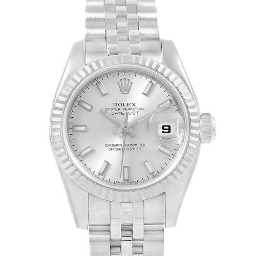 Photo of Rolex Datejust 26 Steel White Gold Oyster Bracelet Ladies Watch 179174