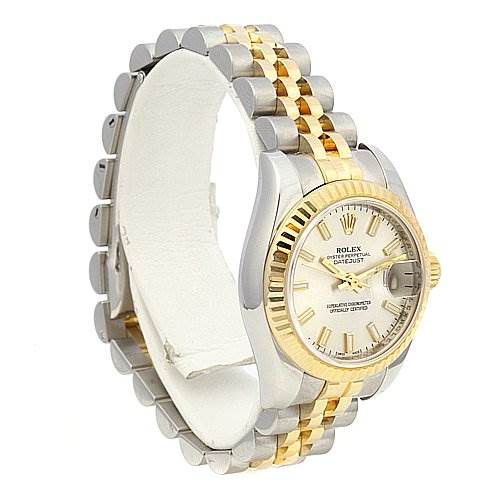 Rolex Datejust Ladies Ss & 18k Yellow Gold Watch 179173 SwissWatchExpo