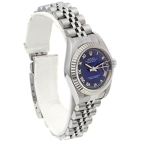 Rolex Datejust Ladies Ss & 18k White Gold Watch 79174 SwissWatchExpo