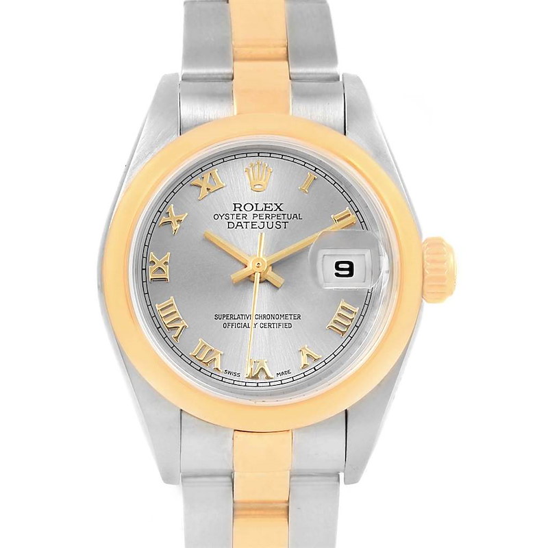 Rolex Datejust Steel Yellow Gold Ladies Watch 79163 Box papers SwissWatchExpo