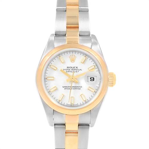 Photo of Rolex Datejust 26 Steel Yellow Gold Ladies Watch 79163 Box Papers