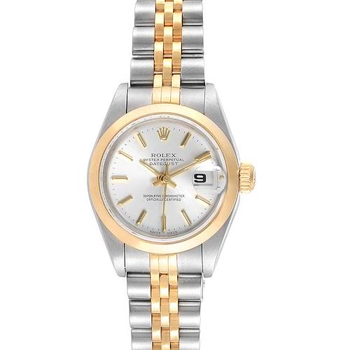 Photo of Rolex Datejust 26 Steel Yellow Gold Ladies Watch 79163 Box Papers