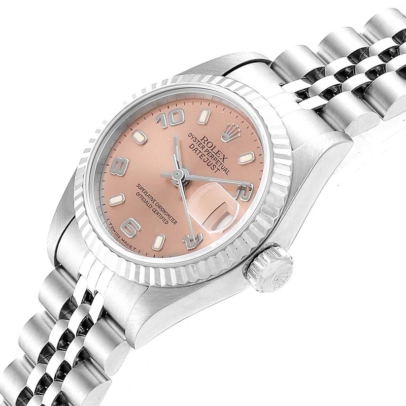 rolex datejust salmon