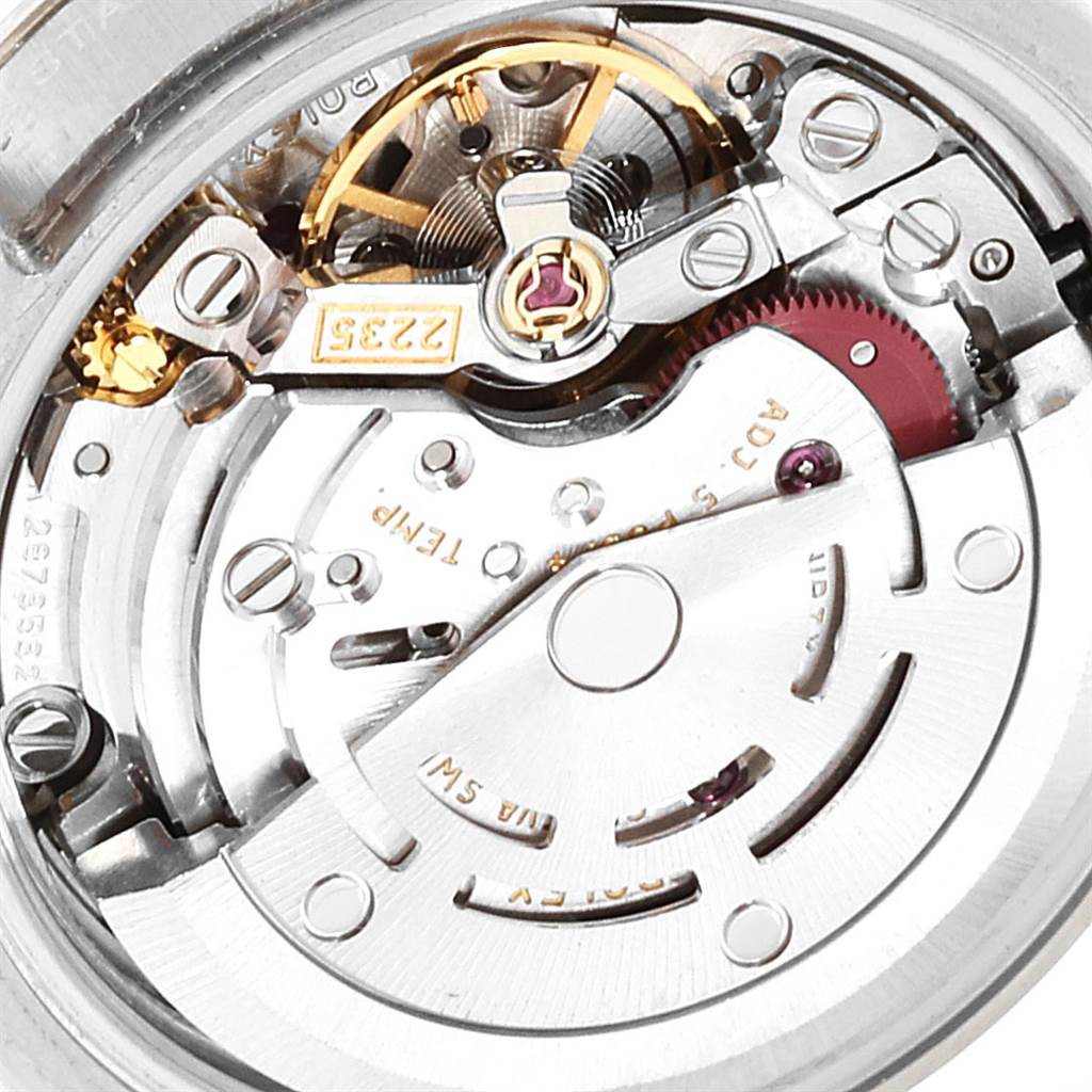 Rolex Datejust 26 Steel White Gold Silver Dial Ladies Watch 179174 ...