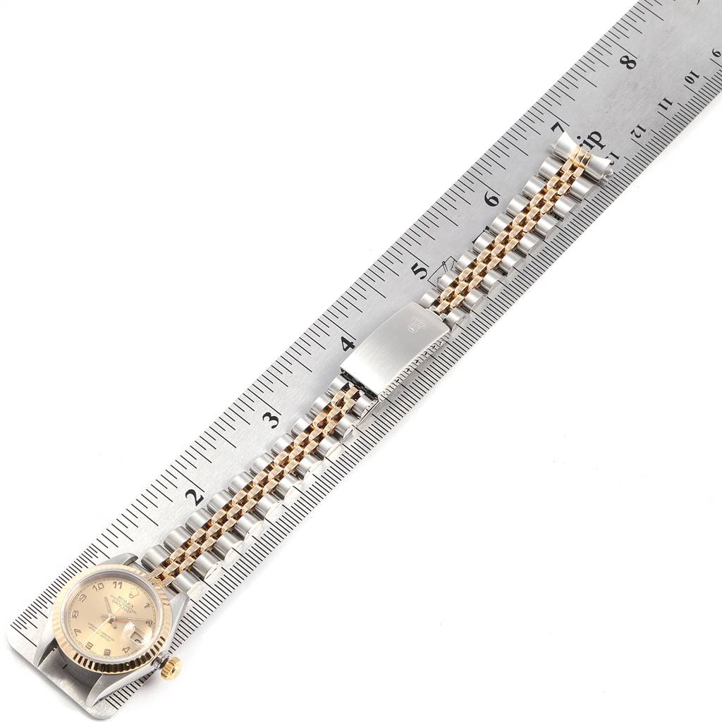 Rolex Datejust Steel Yellow Gold Arabic Numerals Ladies Ladies Watch ...