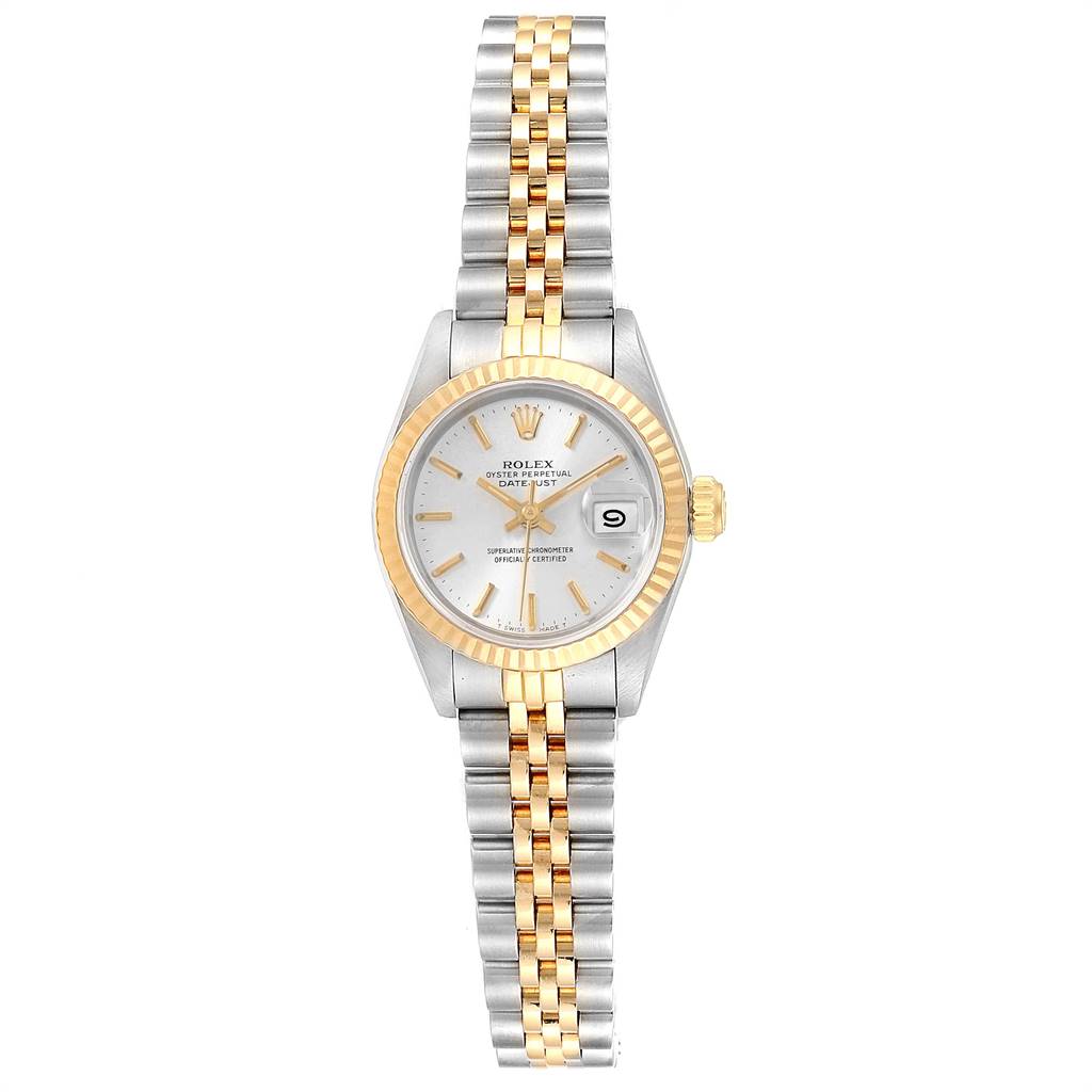 Rolex Datejust Steel Yellow Gold Silver Dial Ladies Watch Swisswatchexpo