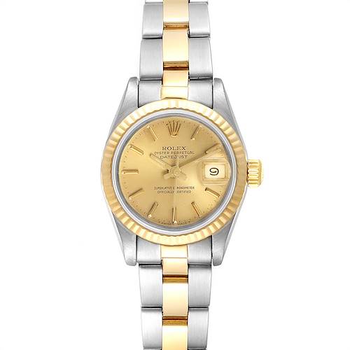 Photo of Rolex Datejust Steel Yellow Gold Oyster Bracelet Ladies Watch 69173