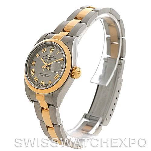 Rolex Datejust Ladies Ss & 18k Yellow Gold Watch 79163 SwissWatchExpo