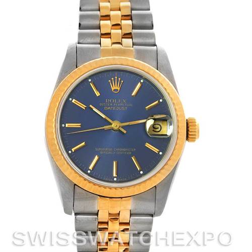 Photo of Rolex Datejust Midsize Ss & 18k Gold Watch 68273