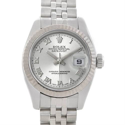 Photo of Rolex Datejust Ladies Steel and 18K White Gold Watch 179174