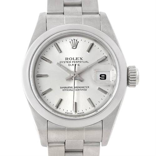 Photo of Rolex Oyster Perpetual Datejust Ladies Steel Watch 79160