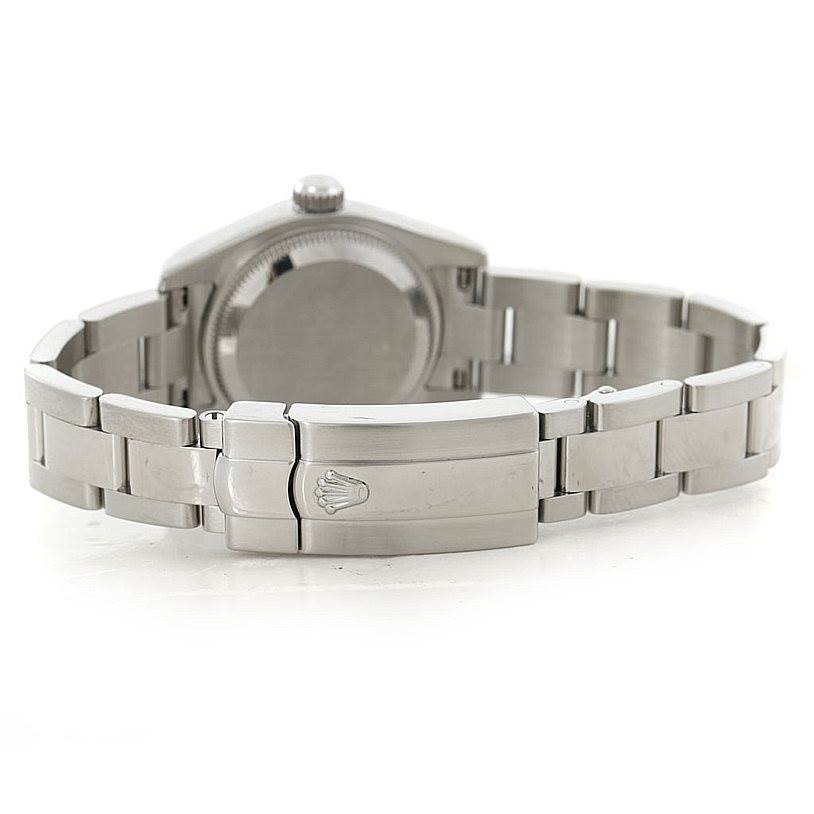 Rolex Datejust Ladies Steel 18K White Gold Watch 179174 | SwissWatchExpo