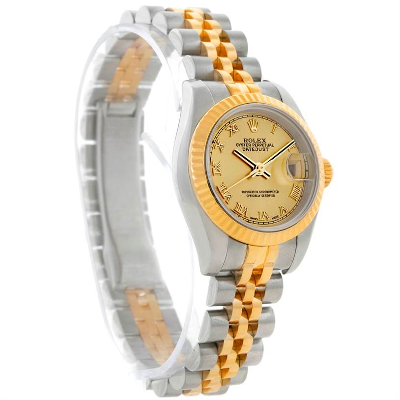 Rolex Datejust Ladies Steel 18K Yellow Gold Watch 179173 | SwissWatchExpo