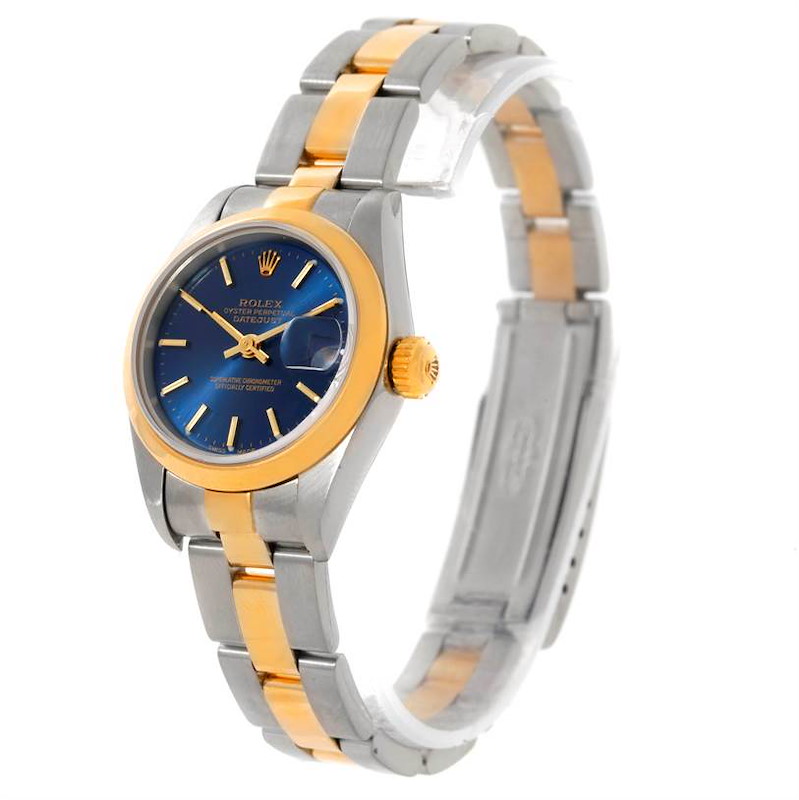 Rolex Datejust Ladies Steel 18k Yellow Gold Watch 69163 SwissWatchExpo