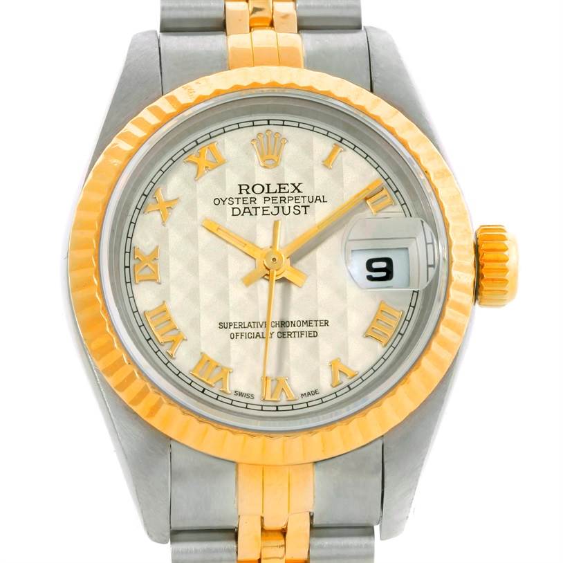 rolex datejust pyramid dial