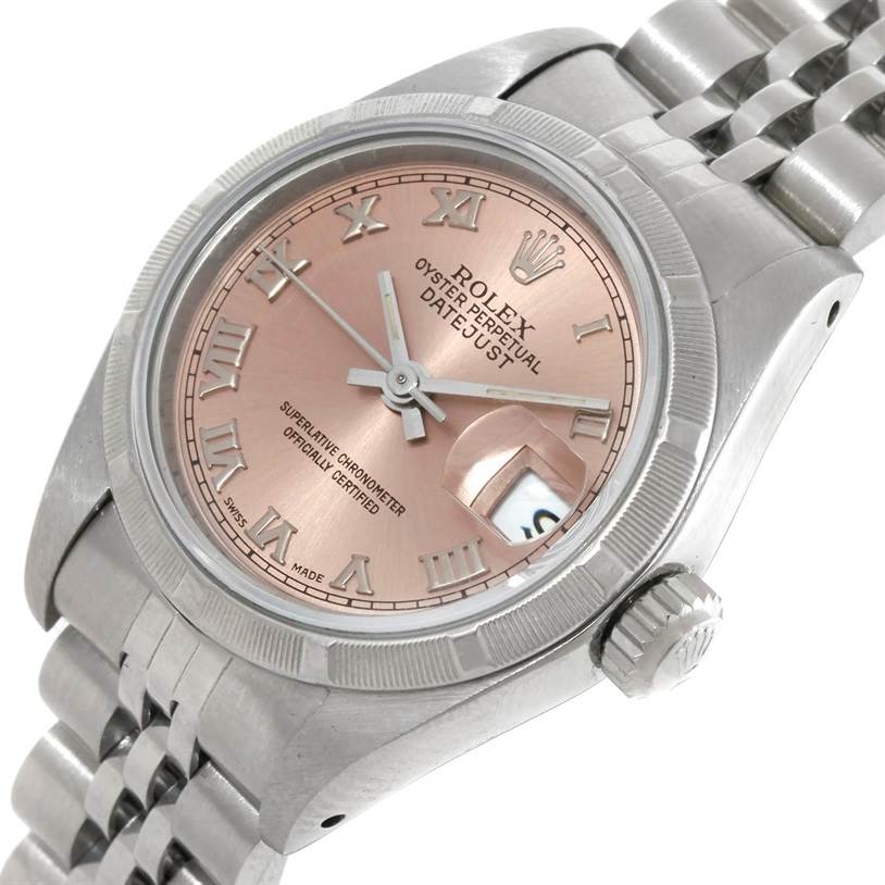 rolex datejust salmon