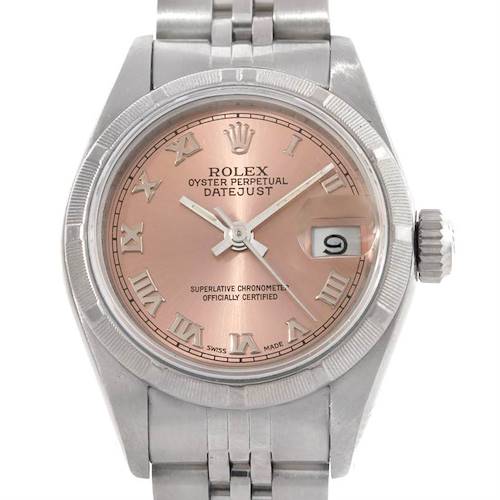 Photo of Rolex Datejust Salmon Dial Stainless Steel Ladies Watch 69190