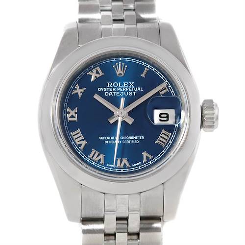 Photo of Rolex Datejust Blue Dial Jubilee Bracelet Steel Ladies Watch 179160