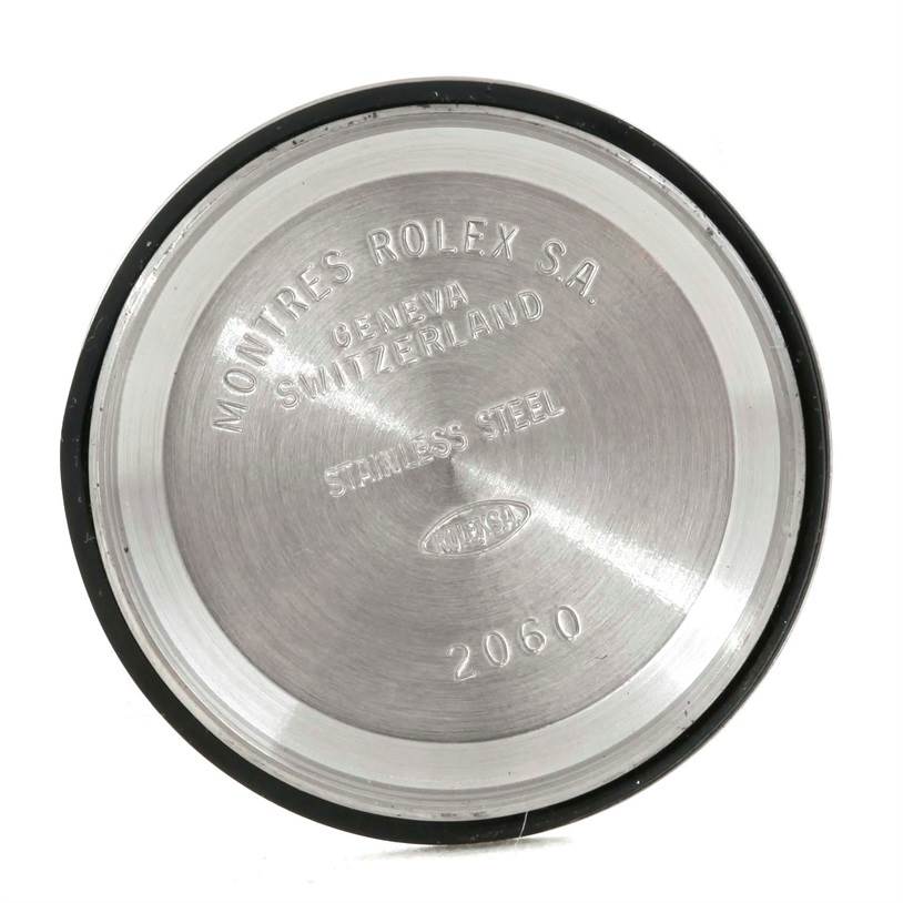 This is an underside view of the case back for a Rolex Datejust 79174 Women's Stainless Steel Silver Dial 79174 Women's Stainless Steel Silver Dial watch.