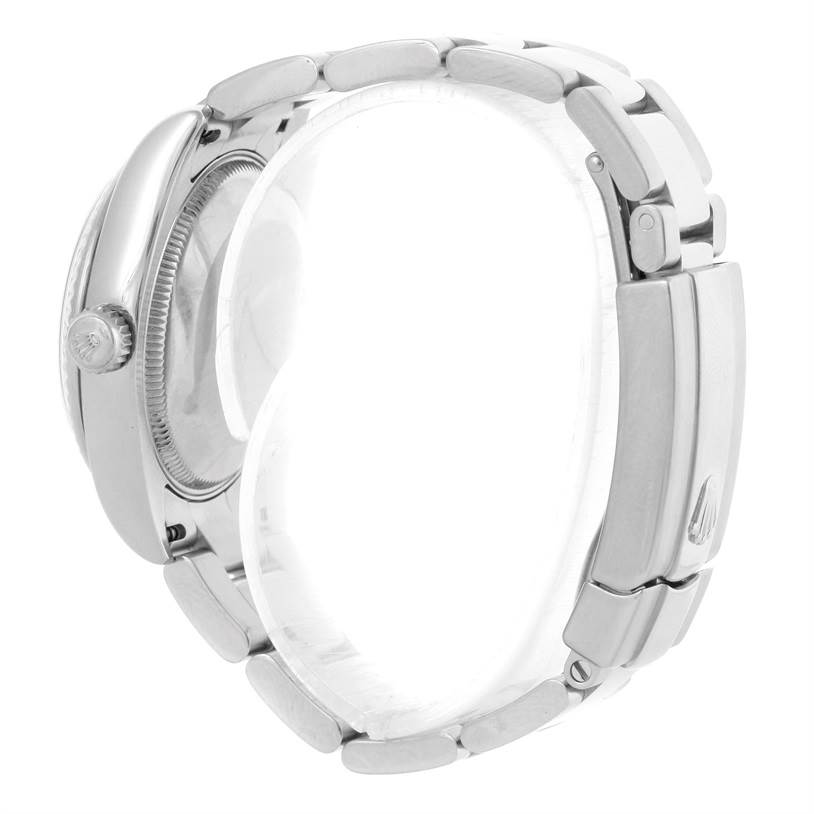 Rolex Datejust Midsize Steel 18k White Gold Diamond Watch 178274 ...